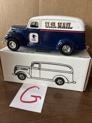 USPS POST OFFICE 1938 CHEVROLET US MAIL DELIVERY TRUCK PANEL VAN ERTL