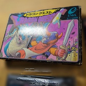 Dragon Quest Famicom FC NTSC-J ENIX With Box Manual Japan Import