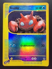 Krabby 115/165 Expedition Base Set Reverse Holo Pokemon Tcg on eBay