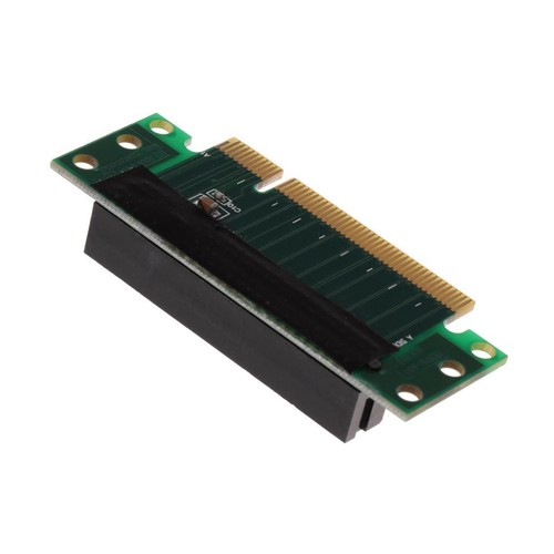pci express pci-e 8x adaptateur riser carte 90 angle pour châssis serveur 1u / - Afbeelding 3 van 4