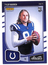 Tyler Warren 2025 Panini Instant NFL Studio Rookies #40 - Qty