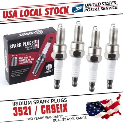 4PCS FOR NGK High Performence Iridium IX Spark Plug CR9EIX For SUZUKI 3521 NEW