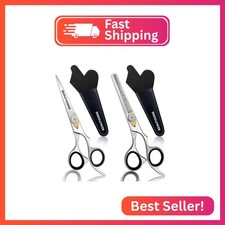 Hair Cutting  Thinning Scissors Set, Professional 6.5" Barber Shears for Haircu