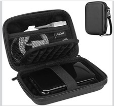 Hard Drive Carrying Case for WD Seagate Samsung Portable External Drives Black