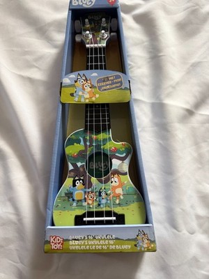 Ludo Studio BBC Studios Bluey 16  Ukulele Guitar KS0425 Heeler Family Music Toy