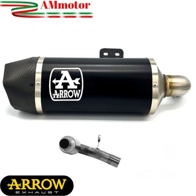 Arrow BMW F 900 R 2022 Motorrad Auspuff Indy Race Aluminium Schwarz Racing