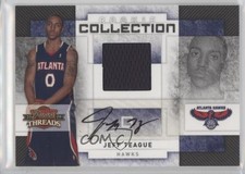 2009 Threads Rookie Collection Materials Signatures 47/50 Jeff Teague Auto 2r7