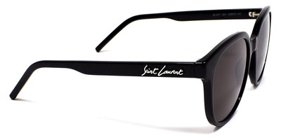 Saint Laurent SL 317 Sunglasses Women Black Black Oval 55mm
