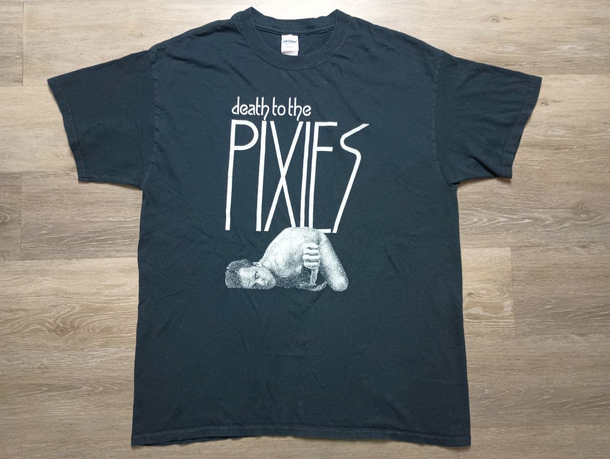 death to the Pixies T Shirt retro Grunge Alternative Rock band tee