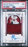 2023 Panini National Treasures Michael Wilson Patch Autograph /99 PSA 9 MINT