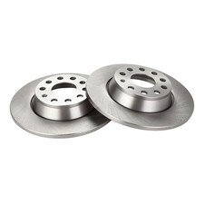 BriSunshine 2pcs Disc Brake Rotor Set Assembly Front Rear Left Right