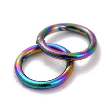 100pcs 20 Gauge Stainless Steel Open Jump Ring 6x0.8mm for Keychain Jewelry DIY