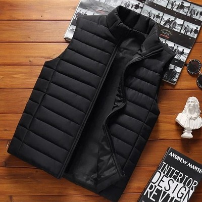 AIWETIN HERREN WESTE WINTER GEFÜTTERT BAUMWOLLE WARM M-3XL WARM