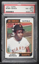 1974 Topps Bobby Bonds #30 PSA 8 0b3o
