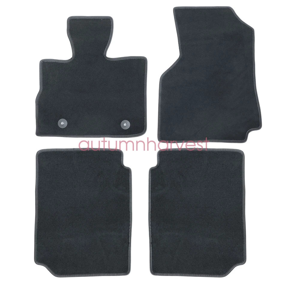 Alfombrillas de terciopelo delanteras y traseras para Chevrolet Equinox GMC Terrain 2010-2017 Foto 4 de 4