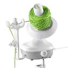 Caydo Yarn Winder, Electric Winder for Crocheting, Automatic 7oz, White