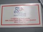 2006-s US Mint Silver Quarter 5 Coin Set w/ Box/COA. #52 w — photo 6
