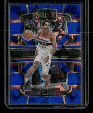 2023-24 Panini Select #18 Jordan Poole Blue Ice Prizms - 13731