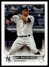 2022 Topps Gary Sanchez New York Yankees #625