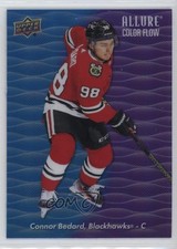 2023-24 Upper Deck Allure Color Flow Blue Purple Connor Bedard #CF-16 0m3o