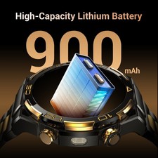 Blackview Men Tactical Smart Watch W90PRO With GPS 900mAh 20-Day Battery Life US 14