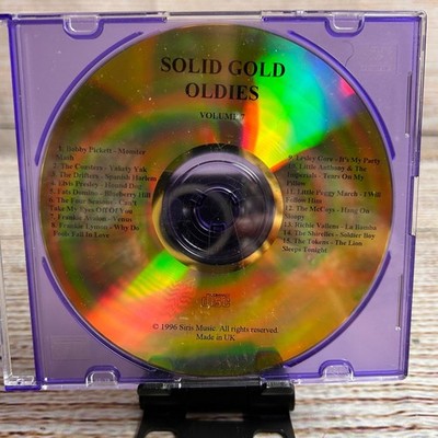 Solid Gold Oldies CD Lot Volumes 4 5 6 7 Siris Music 1996 Various Artists UK