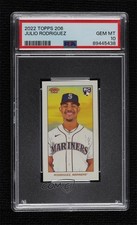 2022 Topps 206 Series 5 Julio Rodriguez (White Jersey) #W5-30 PSA 10 GEM MT q2s