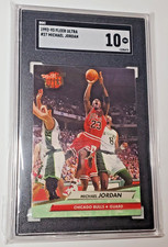Michael Jordan - SGC 10 Gem Mint  1992-93 Fleer Ultra #27 card HOF Chicago Bulls