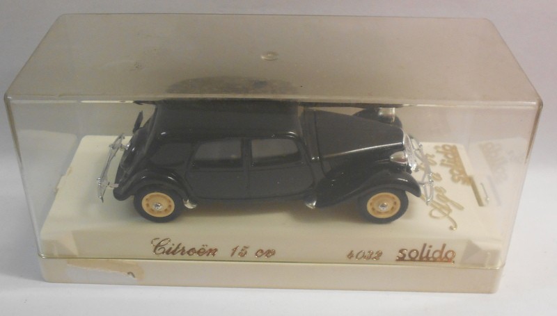 Solido Citroen 15 Cv 1939 1:43 4032