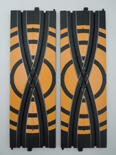 LIFE-LIKE 9" CROSS OVER TRACK - 2 PC EXC COMPATIBLE W/ ROKAR RACE READY