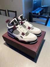 Jordan 4 Retro x Paris Saint-Germain Bordeaux 2020 for Sale