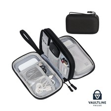 Electronic Organizer Travel Case 7.5x4.3x2.2 Inches Waterproof Oxford