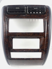 97-01 Jeep Cherokee Limited Xj Factory Woodgrain Center Dash Radio Bezel