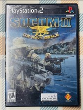 SOCOM 2 II U.S. Navy SEALs (PlayStation 2, 2003) Tested With Case W612