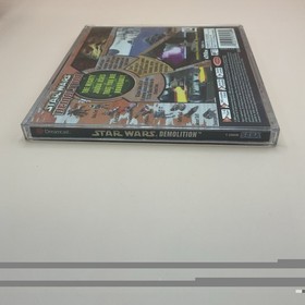 Star Wars: Demolition (Sega Dreamcast, 2000) Complete  W/ Manual