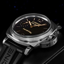 Panerai Luminor Marina 1950 3 Days 47mm Black Dial PAM00422 Complete 3