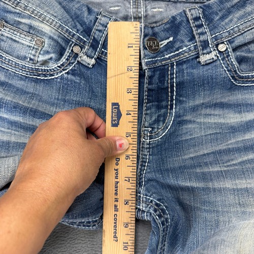 BKE Buckle Damen Culture Stretch Denim Bootcut Distressed Jeans Größe 29x28 - Bild 7 von 7