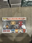 Funko Pop! Vinyl: Marvel Captain America Civil War 4-Pack Bobble-Heads