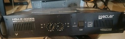 Ecler HSA2-400ES Professional Power Amplifier 400W 2 Channel