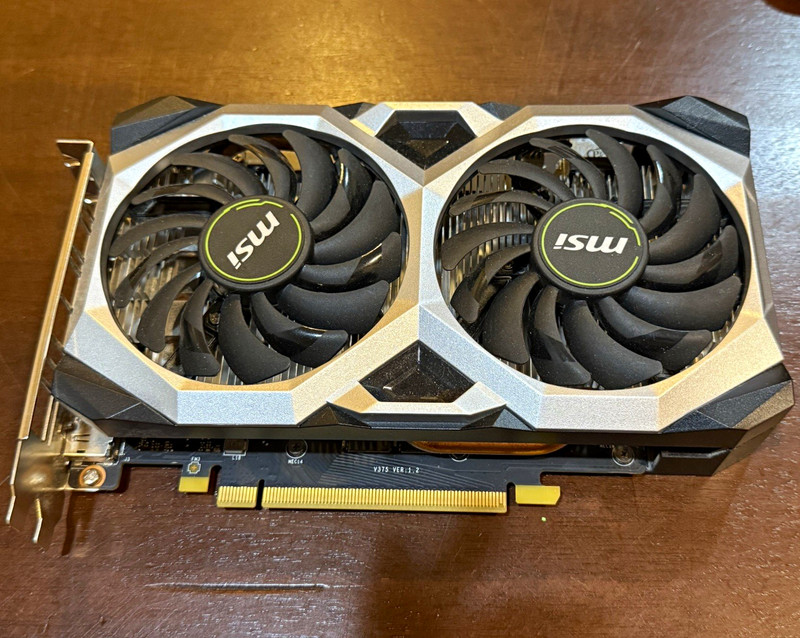 MSI GeForce RTX 2060 Ventus XS 6GB OC PCIe x16 Graphics Card