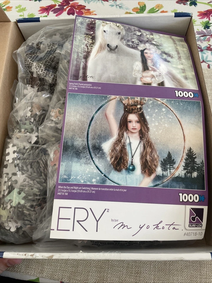 Galería de Arte 4000 PC Puzzle-4 Puzzles.Puzzles Seguro Lox Nuevo Caja Abierta Foto 2 de 3