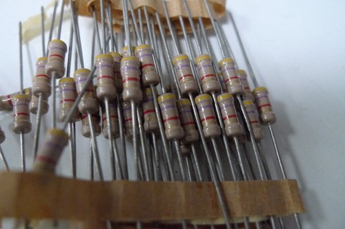 Resistor Metal Film Philips 5% X5 Off Original Vintage Resistors Drop Down Menu - Picture 358 of 657