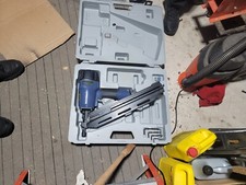 Central Pneumatic framing nailer w/ case (used), Contractor series.
