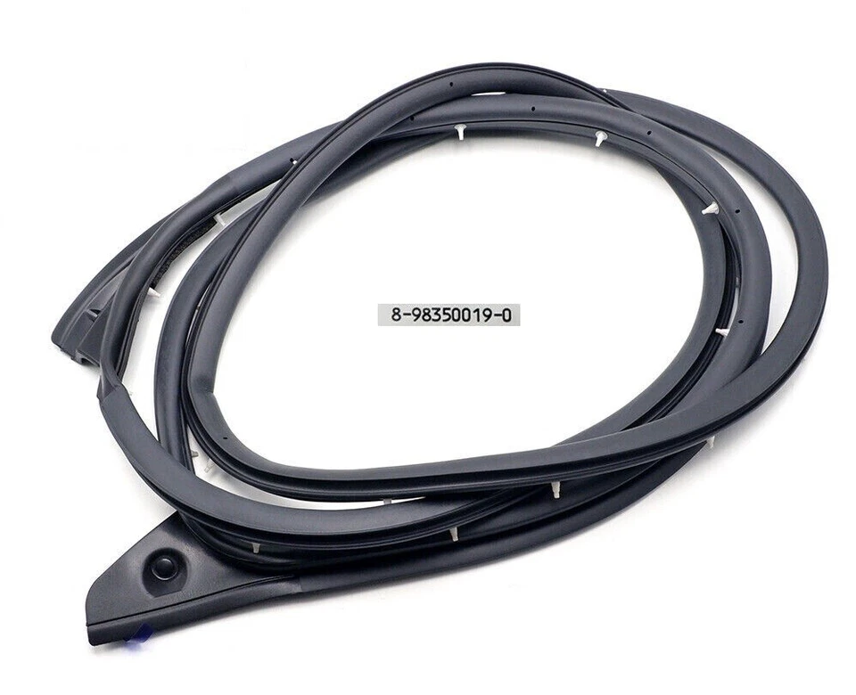 4PCS Replacement Door Seal Set Fits Isuzu Dmax 2012 - 2019 (Dual Cab) - image 2 of 4