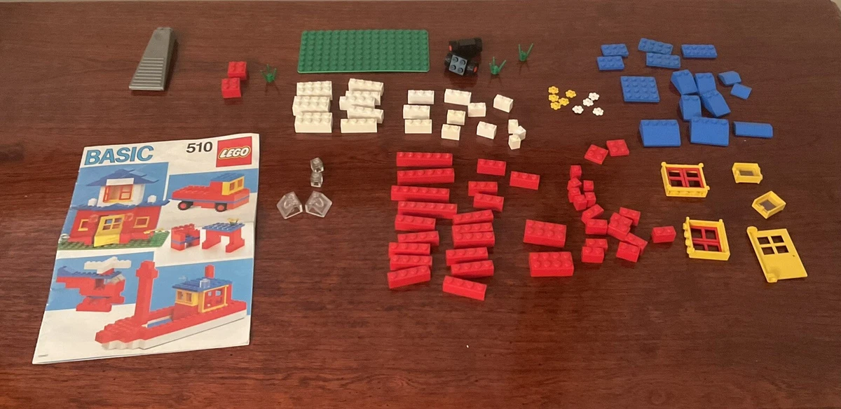 Lego Vintage 510 Basic Building Set Complete With Manual