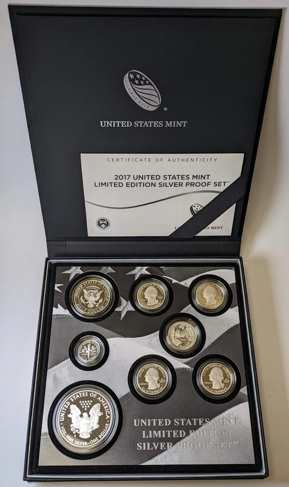 2017 LTD ED SILVER PROOF SET 8-pc  - Image 2 of 4