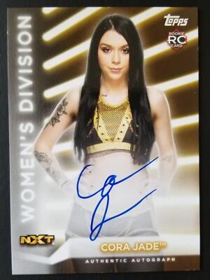 2021 Topps Wwe Women's division Cora Jade Autograph 121/199 A-CJ