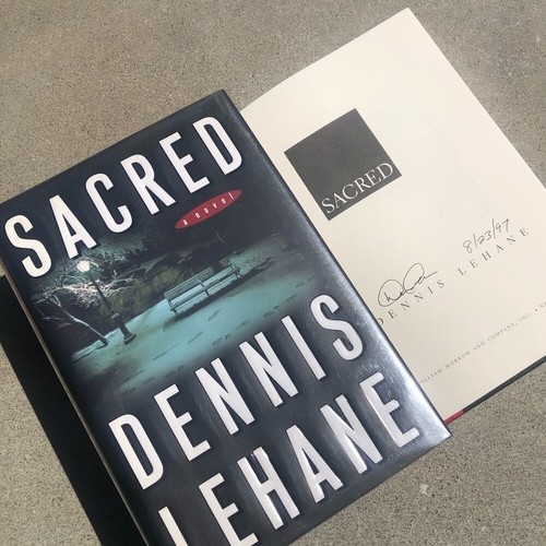 Dennis Lehane Signed x4 1st Ed Collection Mystic River Shutter Island Sacred HC - Picture 12 of 16