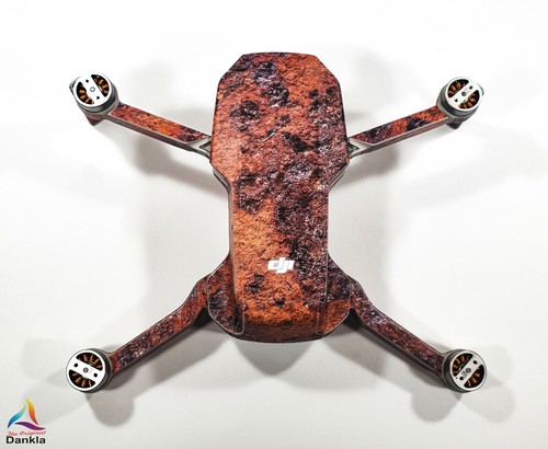 DJI MINI 4K - SKIN - DESIGN - ROST / RUST - Decal - Wrap - Folie - Picture 6 of 10