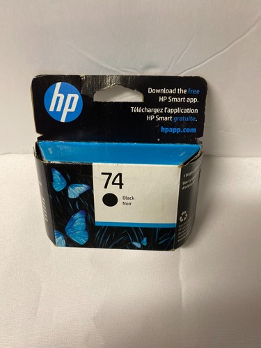 HP 74 Black Standard OEM Cartridge Expires 10/24 New - Picture 3 of 4
